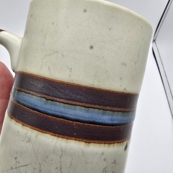 Vintage Otagiri Horizon Stoneware Pottery Coffee Mug 5 1/8" Grandmug 16oz - Picture 7 of 14